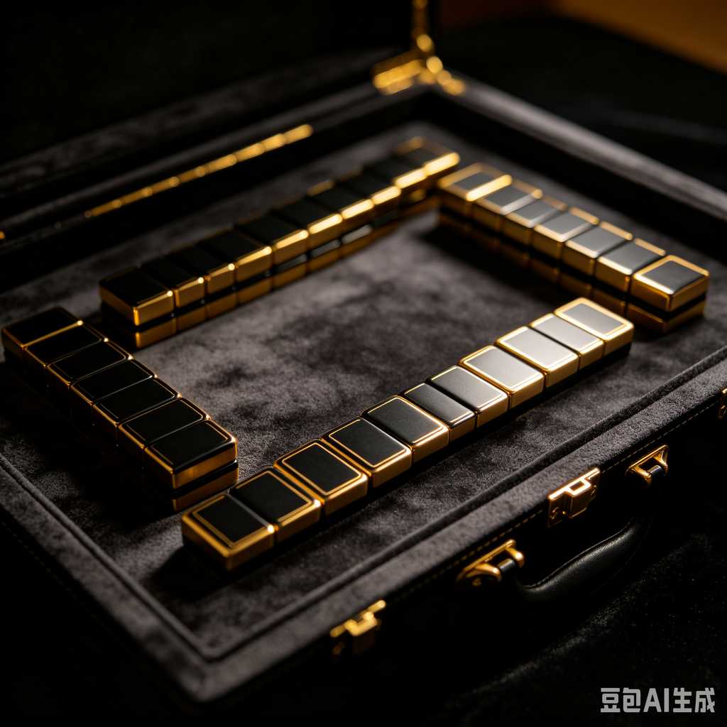 simulated ivory mahjong set