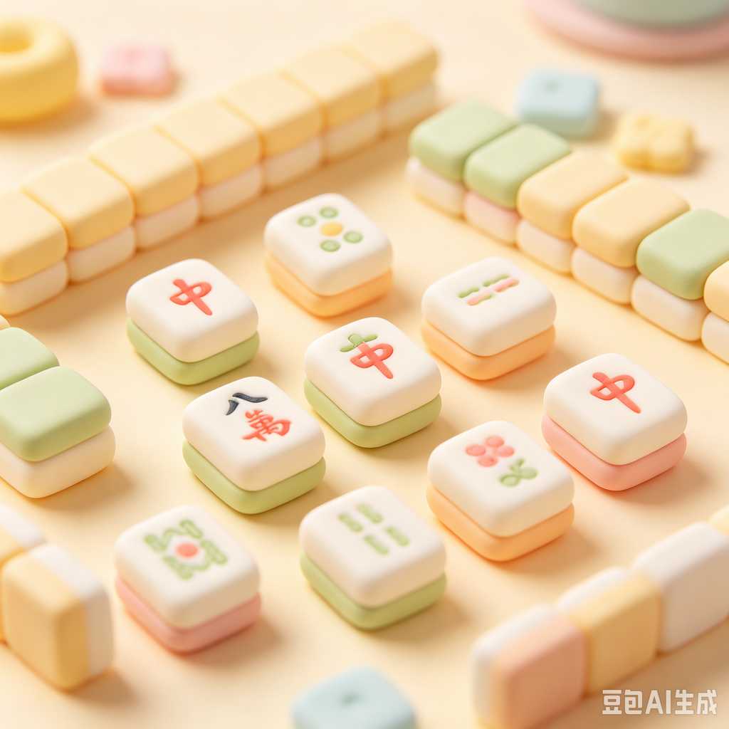 chinese mahjong accessory set